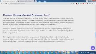 Website Merangkum Online  Paraphrasing Tool [upl. by Dillie]