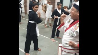 Kihone Kumite Training school karatevideo [upl. by Eenyaj]