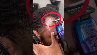 PUSHBACK HAIRLINE 😱💈 hairline lineup haircut transformation barber barbershop [upl. by Kries138]