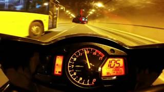 CBR 600RR Acceleration  Top speed [upl. by Derinna93]