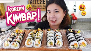 KIMBAP pang Negosyo Recipe with Costing [upl. by Dreyer]