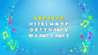 The Alphabet Song  Sing A Long  Learning Song  ABC  Nursery Rhyme  KiddieOK [upl. by Stacee634]