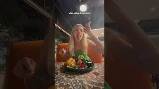 Thoughts I have while having dinner alone solotravel shorts [upl. by Frost]