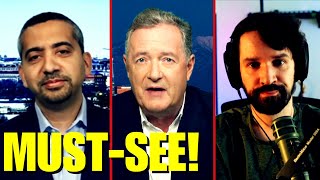 Piers Morgan HUMILIATED in MOST BRUTAL TRUMP DEBATE YET [upl. by Hey]