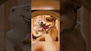 A brown bear falls in love with a polar bear but the brown bear hibernates animation viral [upl. by Folly309]