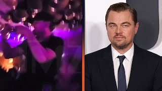 Leonardo DiCaprio Shows Off DANCE MOVES at StarStudded 49th Birthday Party [upl. by Hewe]