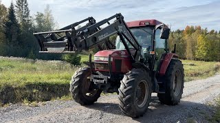 Köp Traktor Case IH Cx 90 på Klaravik [upl. by Trebornhoj]