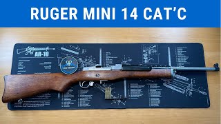 RUGER MINI 14 calibre 222 et catégorie C découverte et essais Nico Firearms [upl. by Aran]