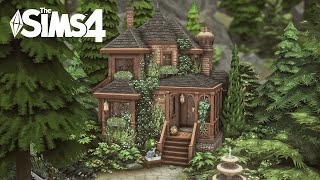 Woodland Witch Cottage🌿  Sims 4 Speed Build [upl. by Pacificia]