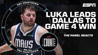 Stephen A lauds Luka Doncic for being ‘ultra aggressive’ in Game 4 win  NBA Countdown [upl. by Barbara378]