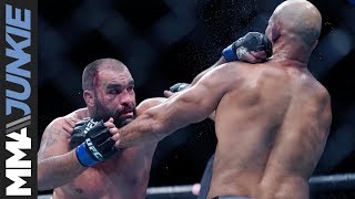 Best photos of Junior Dos Santos vs Blagoy Ivanov at UFC Fight Night 133 [upl. by Hgielah]