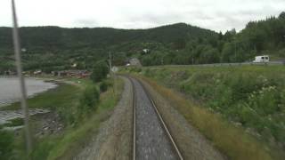 Cab Ride Norway  Trondheim  Bodø Summer Nordland Line [upl. by Anirad]