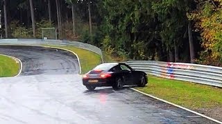 22102017 Porsche 911 Crash at Nurburgring Nordschleife part 77 [upl. by Clemente]