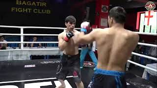 Nurbek Qurbonov vs Aslan Toshev Mma fight [upl. by Yllek]