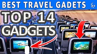 TOP 14 Must Have Air Travel Gadgets amp Accessories [upl. by Nrojb178]