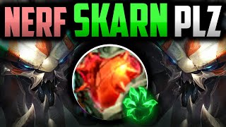 SKARNER JUNGLE IS CRACKED MOST DMG DEALTTAKEN How to Play Skarner Jungle amp Carry Low Elo S14 [upl. by Eupheemia]