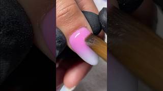 Acrylic Ombre nails nails naildesigns nailart nailtech nailtutorial ombrenail [upl. by Shull]