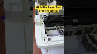 Quick Fix Paper Jam Issue HP LaserJet Pro MFP M28a Printer viral [upl. by Gonzalez]