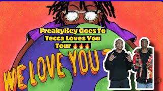 FreakyKey Goes To Tecca Loves You Tour Minneapolis [upl. by Leahicm899]