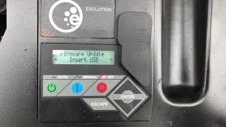 Generac Evolution Firmware Update [upl. by Yhtnomit]