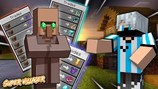 MINECRAFT BUT THE VILLAGER GOT SUPER POWER 😶‍🌫️ HARDCORE [upl. by Darius]