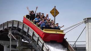 Tidal Wave Boat Ride 🌊 at Thorpe Park [upl. by Stephani]