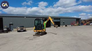 JCB 8016 CTS 16 tonne rubber tracked mini excavator [upl. by Lenzi243]