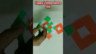 Independence Day Craft Idea 🇮🇳❤️ tricolour wrist band making at home diy trendingshorts shorts [upl. by Lledor]