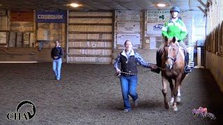 Sample Lesson on First Trot with Andrea Boone [upl. by Bautram]