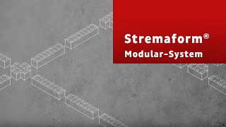 Stremaform® Modularsystem  Betonierabschnitte in Bodenplatten als verlorene Schalung [upl. by Nuriel]