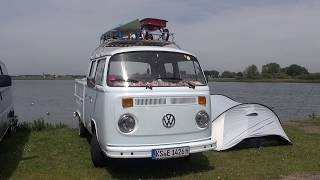 Midsummer BulliFestival Fehmarn 2017  Bummel über das Gelände [upl. by Leumek653]