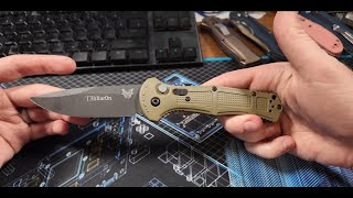 Benchmade Claymore Review Model 9070BK1 [upl. by Yzdnil]