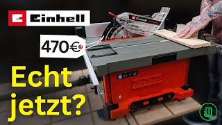 Eine PROFI TISCHKREISSÄGE für 470 EURO 👀👉 Diese EINHELL Säge ist wirklich  Jonas Winkler [upl. by Niemad]