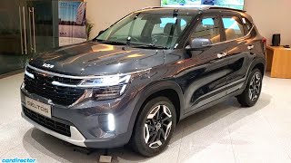 Kia Seltos HTX 2024  Updated Seltos 2024 Best Model  Interior and Exterior  Reallife Review [upl. by Cesaro]