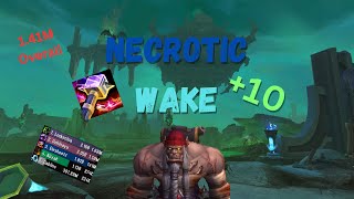 10 Necrotic Wake  Enhancement Shaman POV  War Within  Season 1 [upl. by Hahsia161]