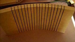 how to kerf Kerfing MDF Bending Wood [upl. by Neenaj]