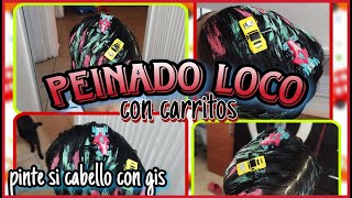 PEINADO LOCO CON CARRITOS  DANIELA PAULIN [upl. by Mercy863]