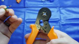 A quick look at a ferrule crimp tool ferrules and how to use them [upl. by Neerahs]