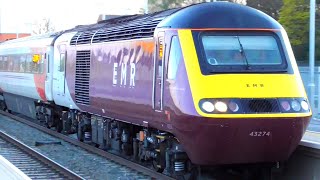 Trains at Market Harborough MML  220421 [upl. by Gunning]