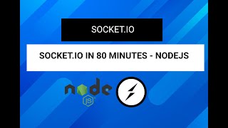 Socketio Crash Course in 80 Minutes [upl. by Adnohsat170]