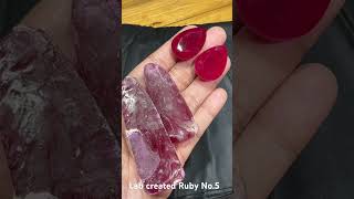 Lab created Ruby corundum [upl. by Lymn293]