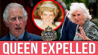 King Charles III EXPELS Queen Camilla from Buckingham Palace for Tribute to Princess Diana [upl. by Aisila]