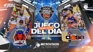 XXX Torneo Baloncesto Superior  Matica vs Dosa  08112024 [upl. by Ahcila]