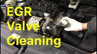 How To Clean an EGR Valve Without Removing It [upl. by Ettezel]