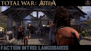 Total War Atilla  Faction Intro  Langobards [upl. by Pfeffer]