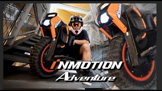 V14 Adventure Quick look  Inmotions First 134V Offroad Electric Unicycle [upl. by Adniral747]