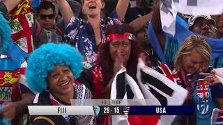 Fiji win big at Cape Town Sevens  Match Day Highlights [upl. by Tabib]