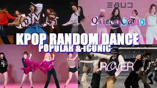 KPOP RANDOM DANCE 2023 POPULAR amp ICONIC SONGS mirrored [upl. by Elleirad]