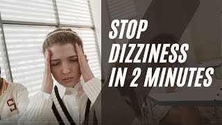 Say Goodbye To Cervicogenic Dizziness In 2 Minutes 3 Simple Exercises [upl. by Hirai]