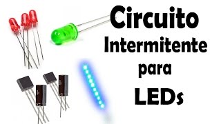 Cómo Hacer un Circuito Intermitente para LEDs y Tiras LED Muy fácil de hacer [upl. by Eronaele]